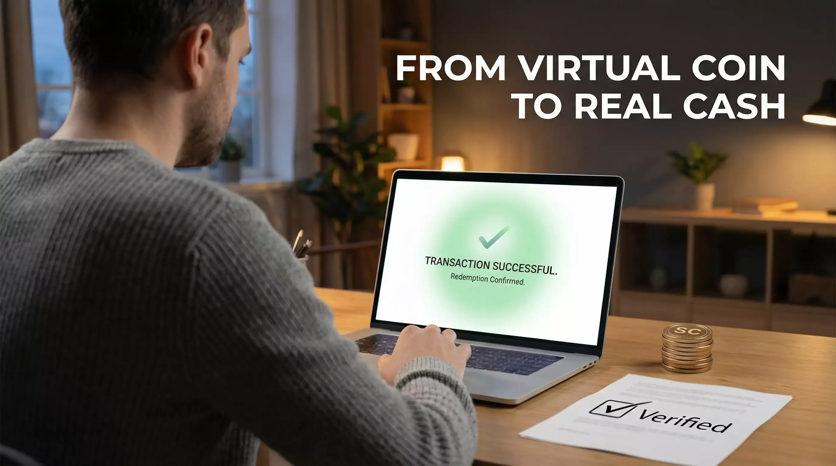 How to redeem sweeps coins for cash prizes step by step